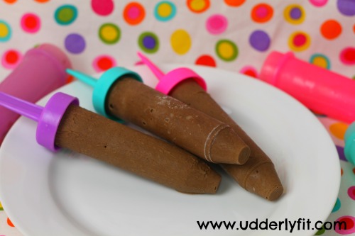Chocolate Yogurt Popsicles