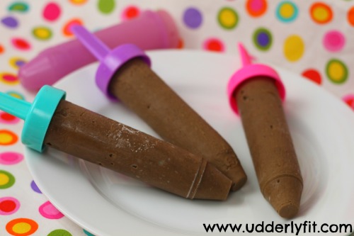 Chocolate Yogurt Popsicles