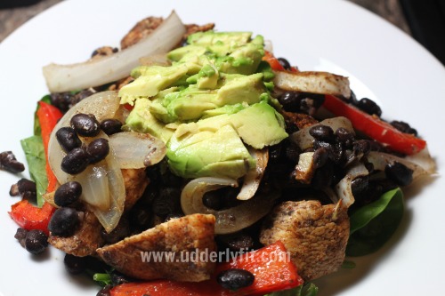 21 Day Fix Chicken Black Bean Fajitas